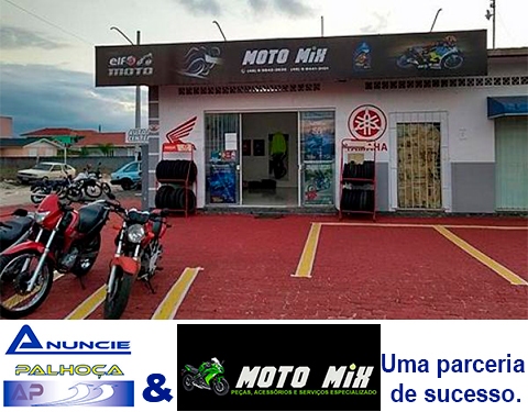 Imagem da fachada principal da empresa Moto Mix