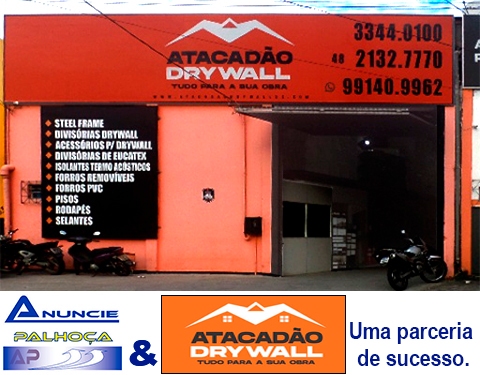 Imagem principal da fachada da empresa Atacadão DRY WALL Forros e Divisórias PVC