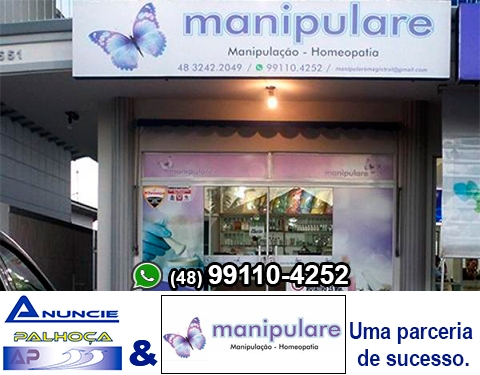 Imagem principal da fachada da empresa Manipulare Farmácia de Manipulação