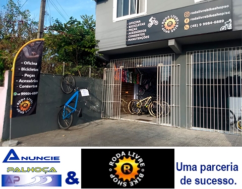 Imagem principal da fachada da empresa Roda Livre Bike Shop
