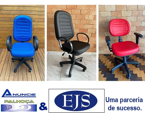 Portal de anúncios Anuncie Palhoça, parceria de sucesso com EJS Cadeiras Para Escritório