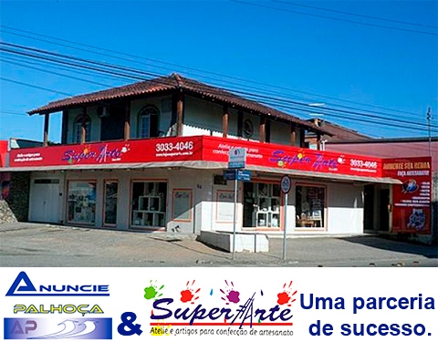 Imagem da fachada principal da empresa SuperArte