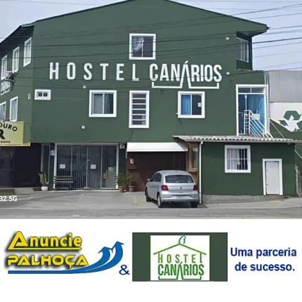 Imagem principal da fachada da empresa Hostel Canários
