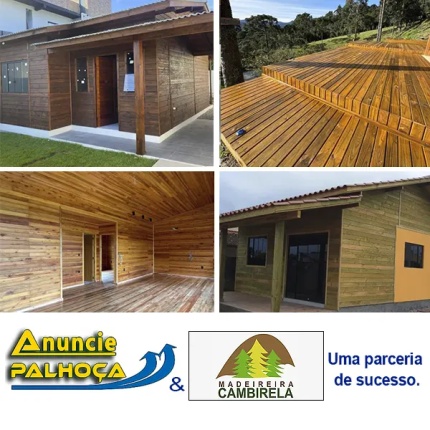 Imagem principal da fachada da empresa Madeireira Cambirela <br />Comércio de madeiras