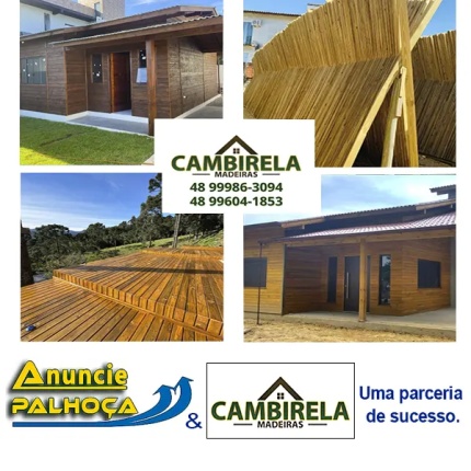 Imagem principal da fachada da empresa Cambirela Madeiras