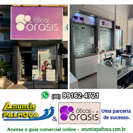 Imagem principal da fachada da empresa Óticas Órasis