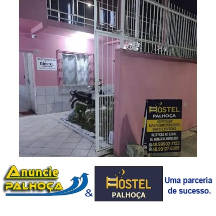 Imagem principal da fachada da empresa Hostel Palhoça