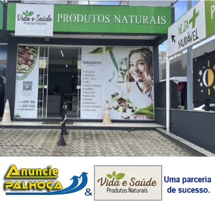 Imagem principal da fachada da empresa Vida e Saúde Produtos Naturais
