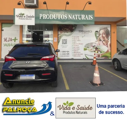 Imagem principal da fachada da empresa Vida e Saúde Produtos Naturais