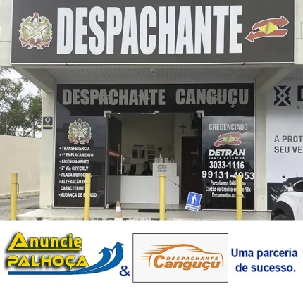 Portal de anúncios Anuncie Palhoça, parceria de sucesso com Despachante Canguçu