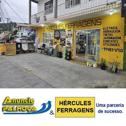Portal de anúncios Anuncie Palhoça, parceria de sucesso com Hércules ferragens